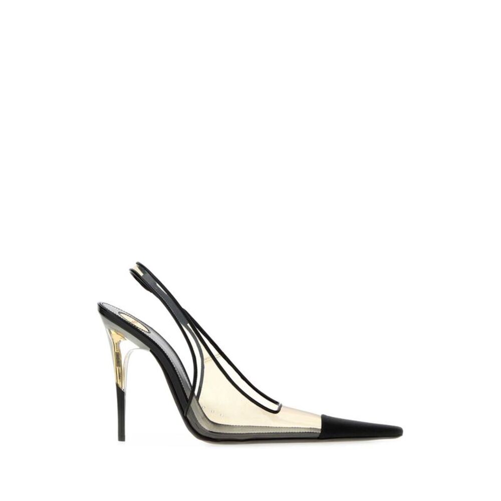 Saint Laurent Women Transparent Pvc Romy Pumps